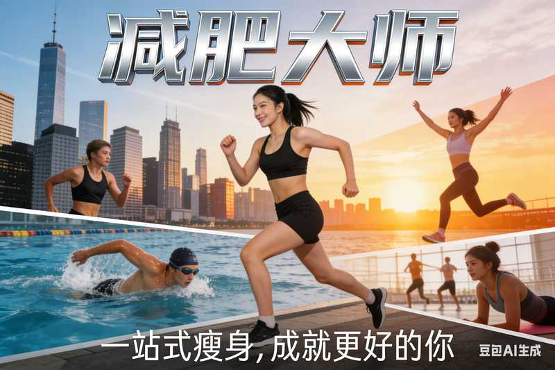减肥大师【速创剪映小助手】-满地金AIGC