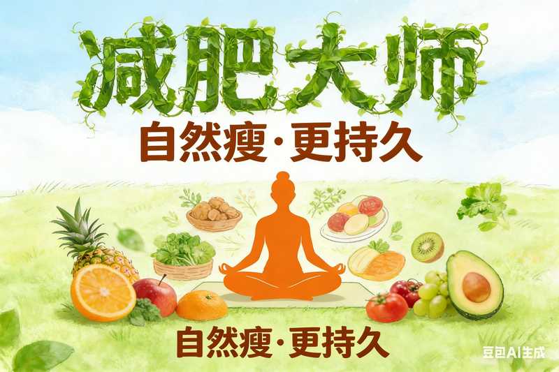 减肥【速创剪映小助手】-满地金AIGC