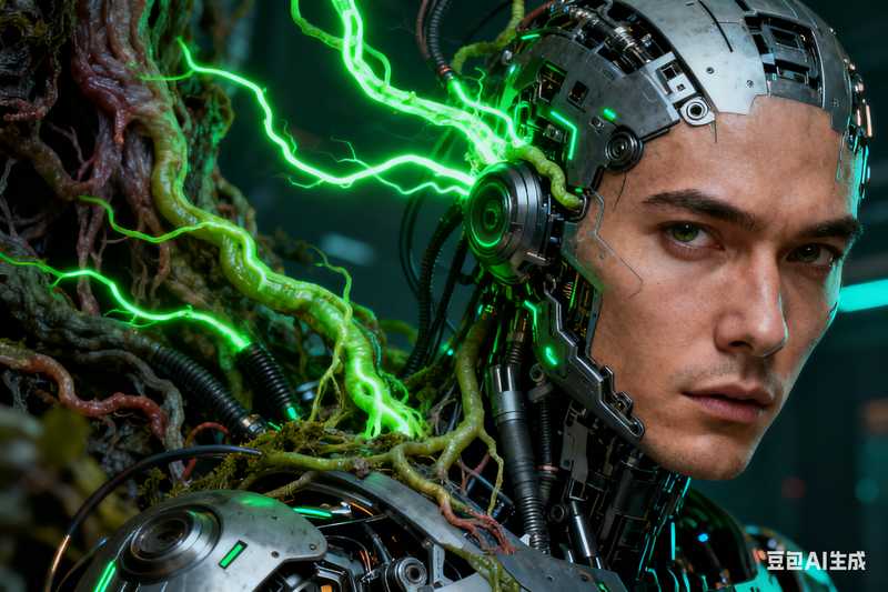 赛博朋克风格故事【速创剪映小助手】-满地金AIGC