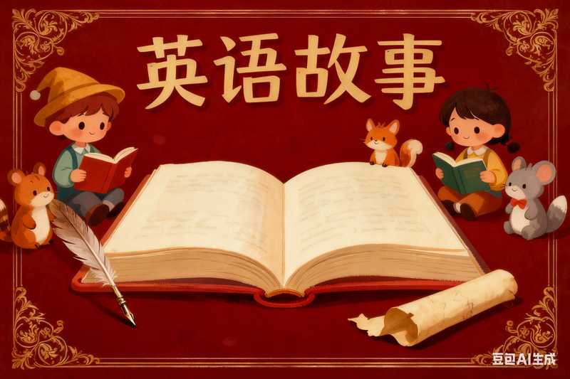 英语故事【速创剪映小助手】-满地金AIGC