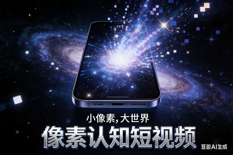一键生成像素认知爆款短视频-满地金AIGC