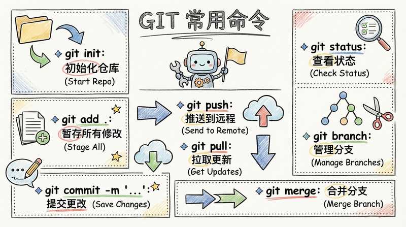 NanoBana2手绘卡通风格信息图-满地金AIGC