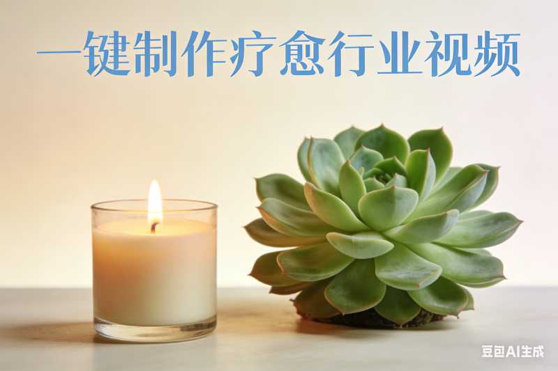 一键制作疗愈行业视频【速创剪映小助手】-满地金AIGC