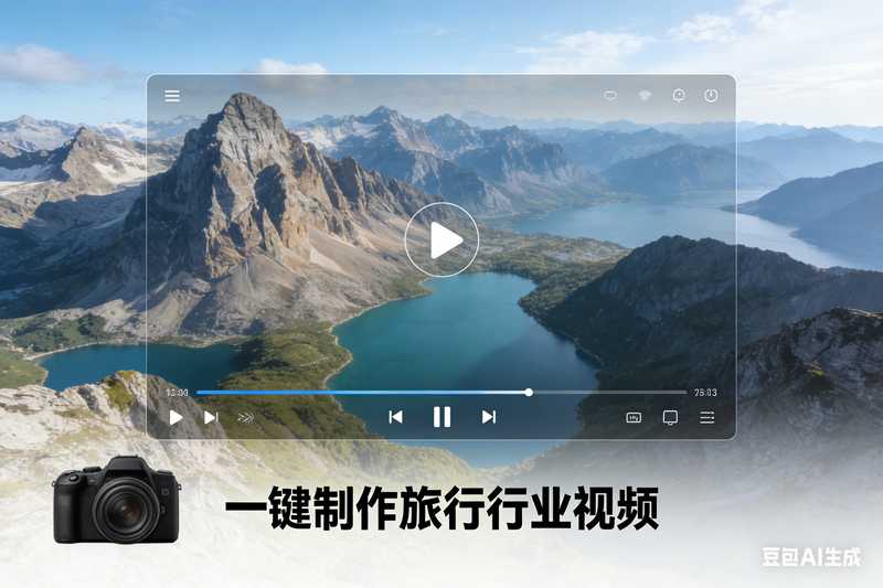 一键制作旅行行业视频【速创剪映小助手】-满地金AIGC