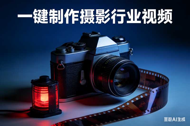 一键制作摄影行业视频【速创剪映小助手】-满地金AIGC