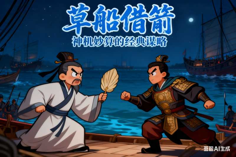 历史故事卡通【速创剪映小助手】-满地金AIGC