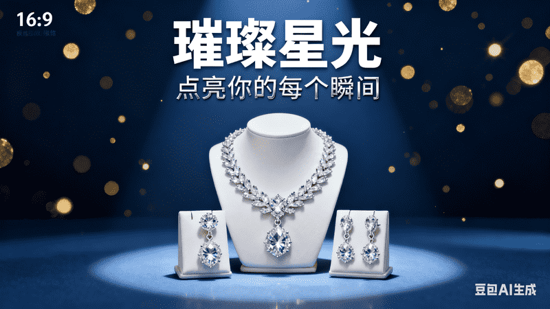 饰品广告-满地金AIGC