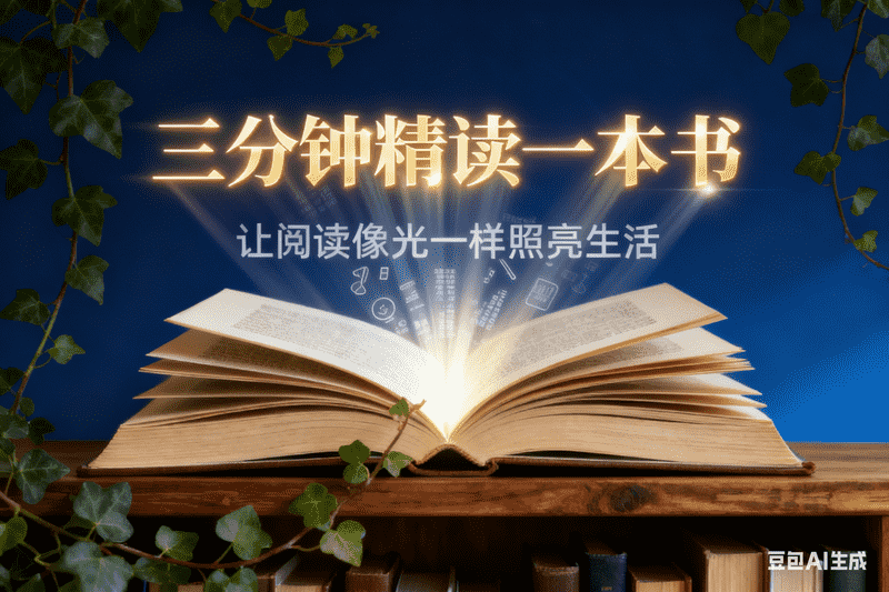 三分钟精读一本书【优化版】-满地金AIGC