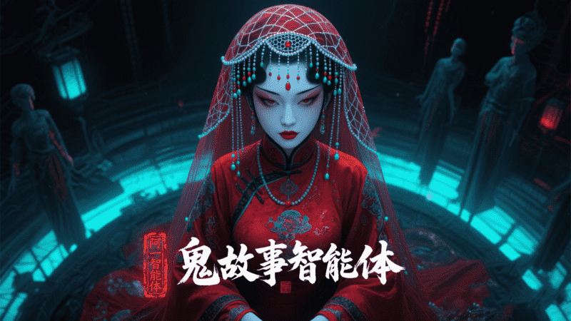 鬼故事视频-满地金AIGC