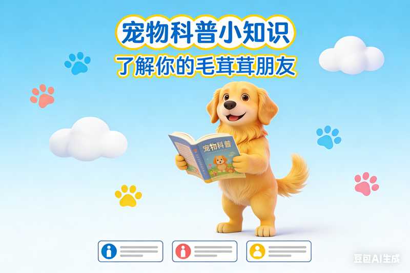 宠物科普【速创剪映小助手】-满地金AIGC