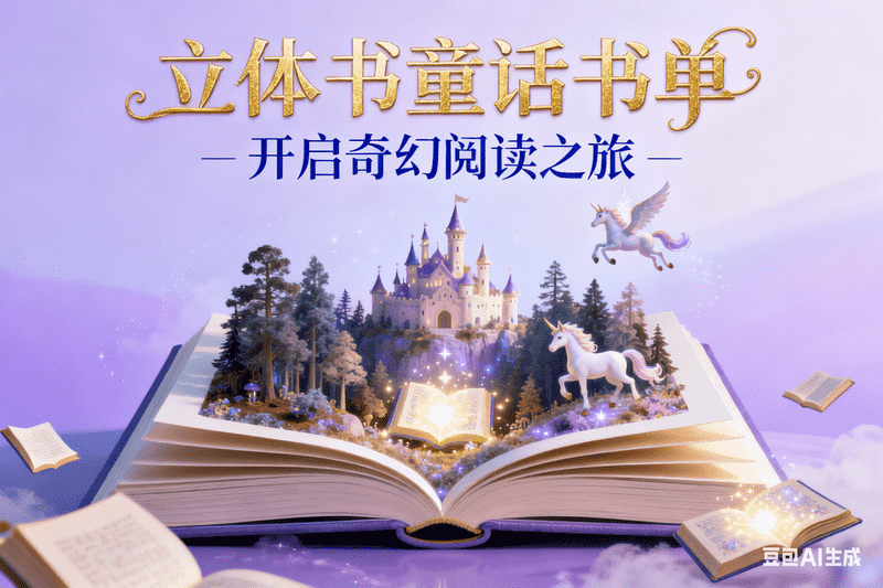 立体书童话书单-满地金AIGC