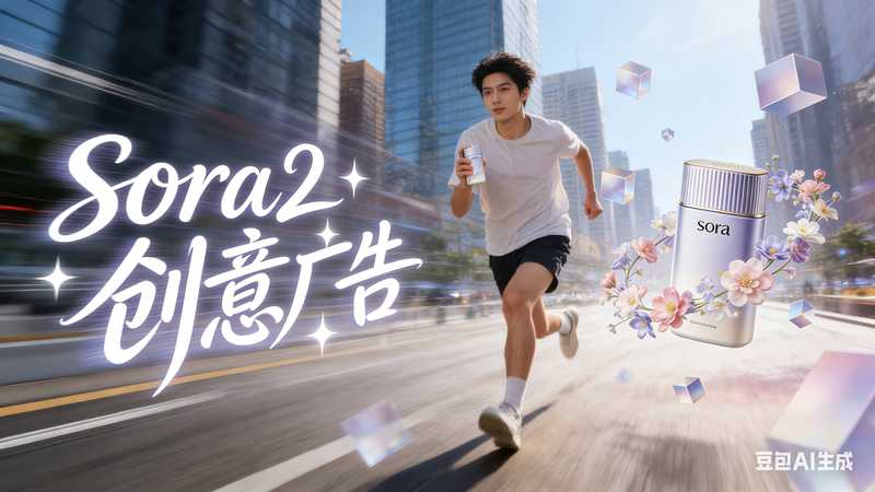 sora2创意广告【速创剪映小助手】-满地金AIGC