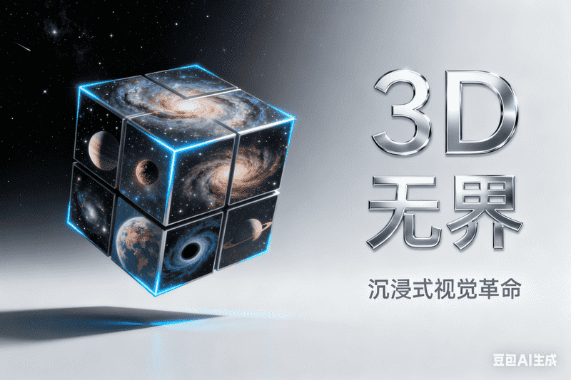 科幻裸眼3D-满地金AIGC