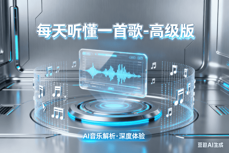 每天听懂一首歌-高级版-满地金AIGC