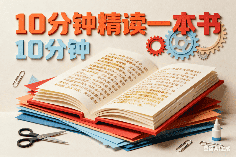 10分钟精读一本书【速创剪映小助手】-满地金AIGC