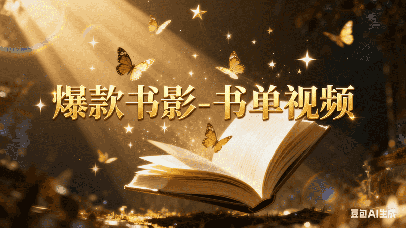 爆款书影-书单视频-满地金AIGC