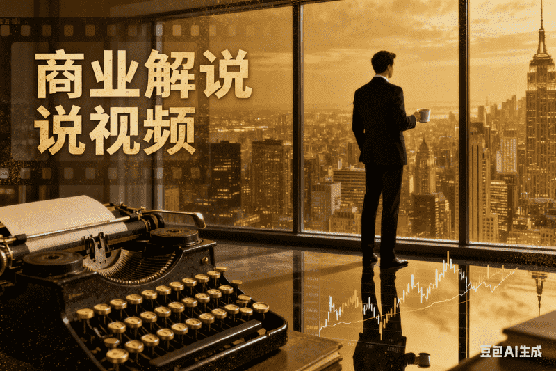 商业解说视频-满地金AIGC