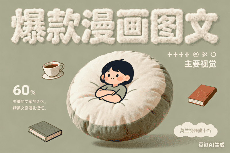 小红书-爆款漫画图文-满地金AIGC