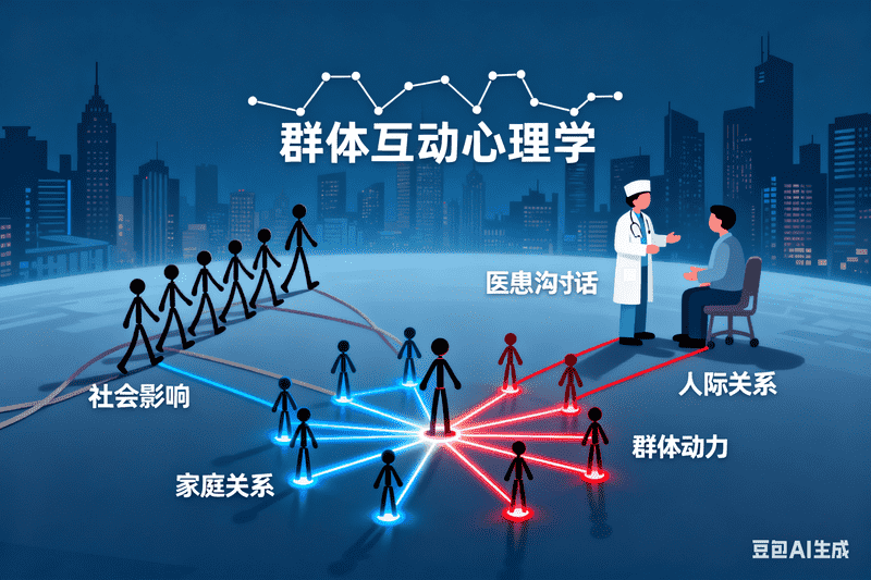 动态-心理学-火柴人-满地金AIGC