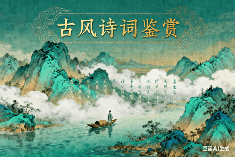 古风诗词鉴赏-满地金AIGC