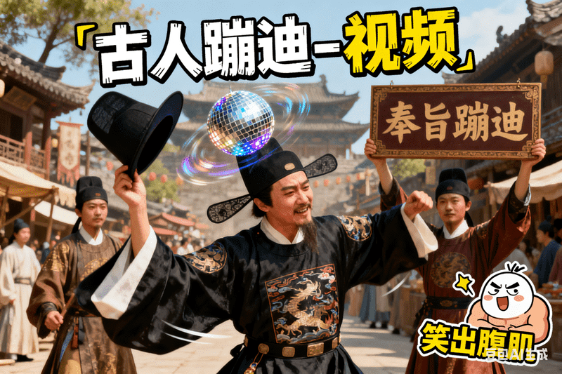 古人蹦迪-视频-满地金AIGC