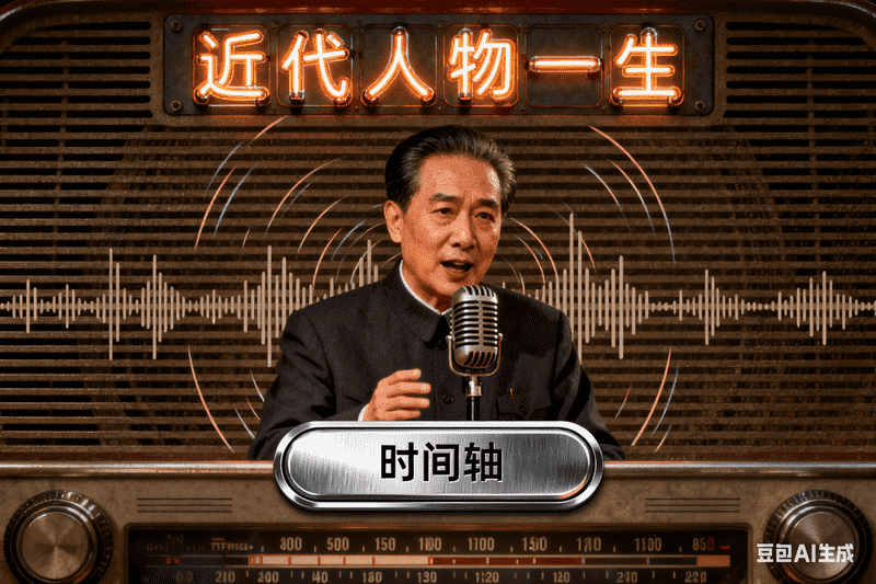 近代人物一生|一镜到底【二改版本】-满地金AIGC