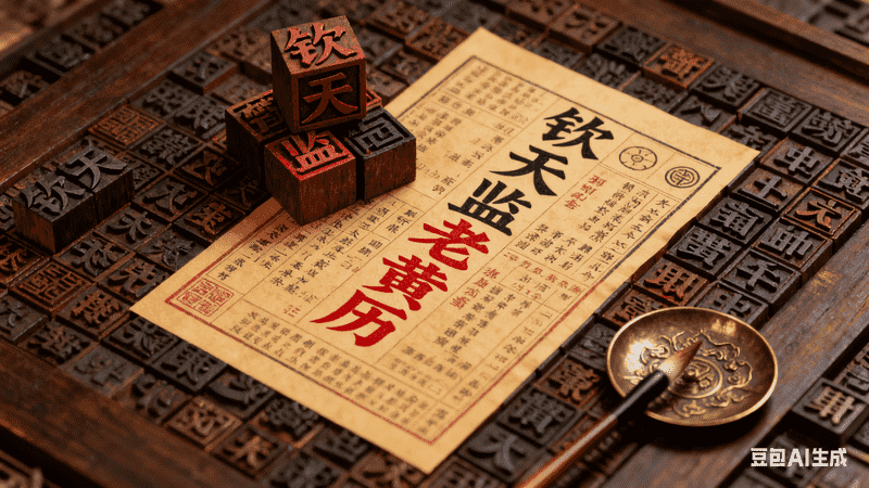 钦天监老黄历【视频生成】【二改版本】-满地金AIGC