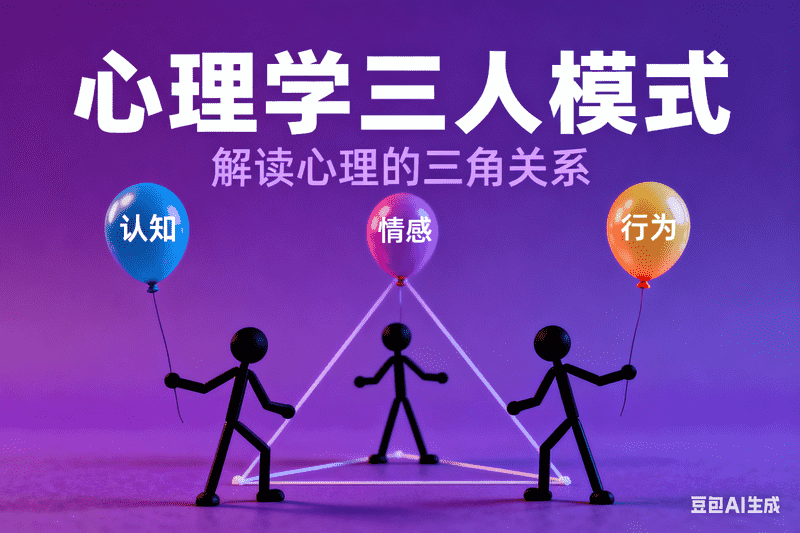 火柴人- 心理学三人模式-满地金AIGC