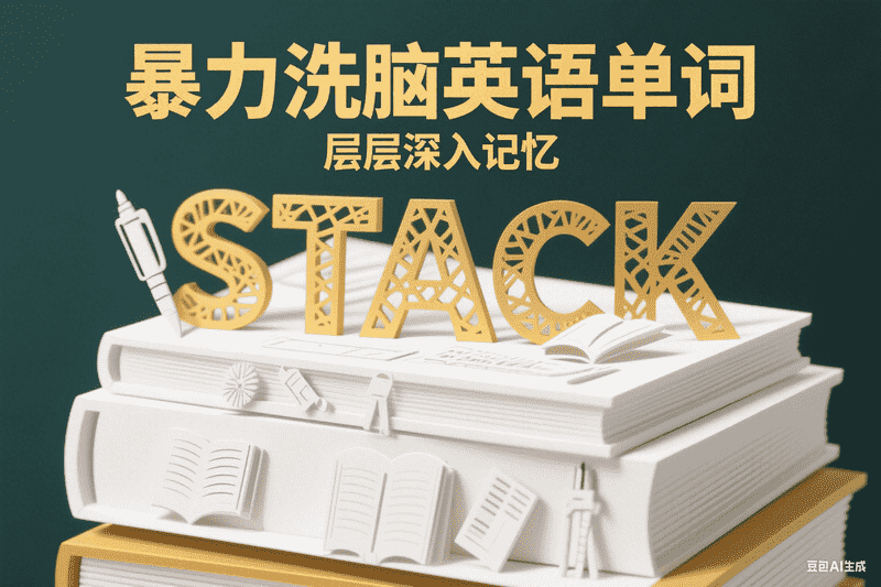 暴力洗脑英语单词-进度条版-满地金AIGC