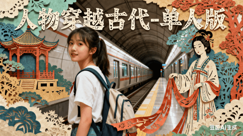 人物穿越古代-单人版【等待插件替换】-满地金AIGC