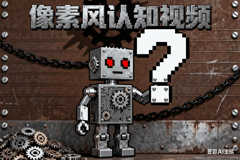 像素风认知视频-满地金AIGC