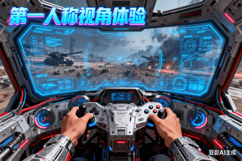 第一人称视角体验-满地金AIGC