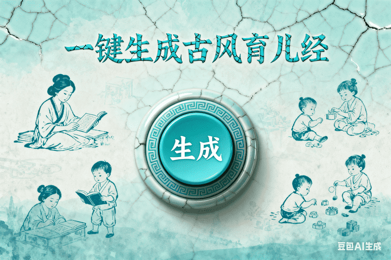 一键生成古风育儿经-满地金AIGC