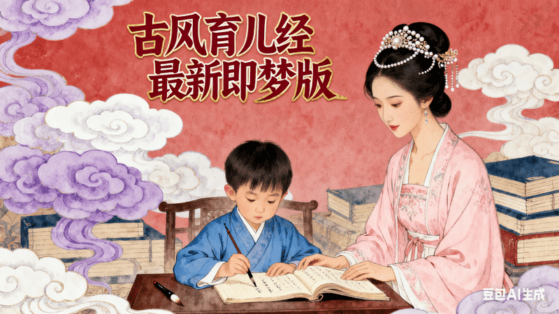 古风育儿经最新即梦版-满地金AIGC