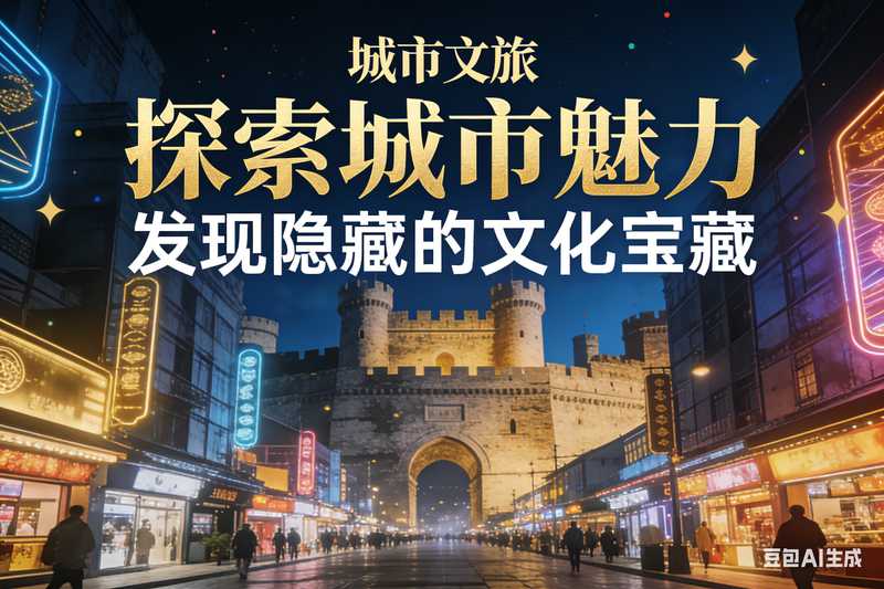 城市文旅【速创剪映小助手】-满地金AIGC