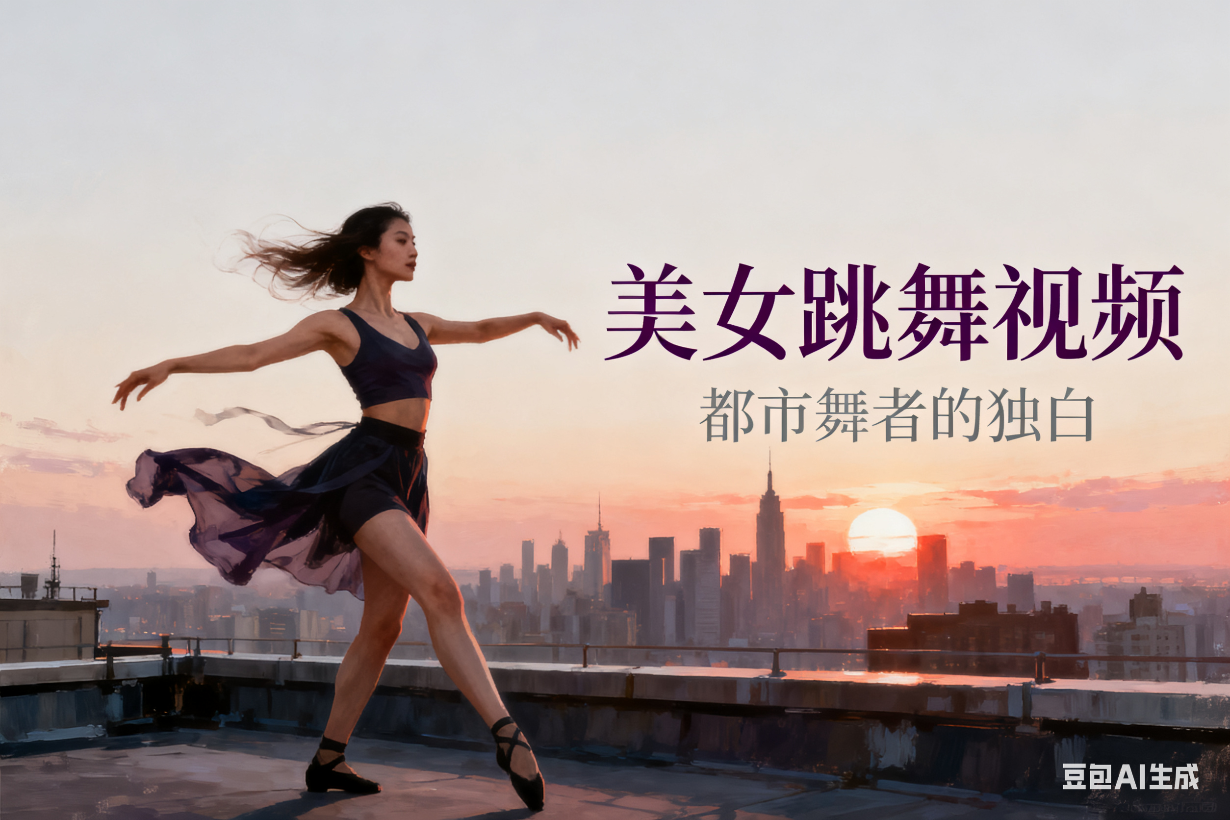 美女跳舞视频-满地金AIGC