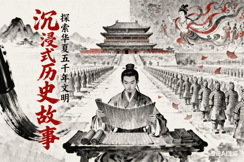 沉浸式历史故事-满地金AIGC