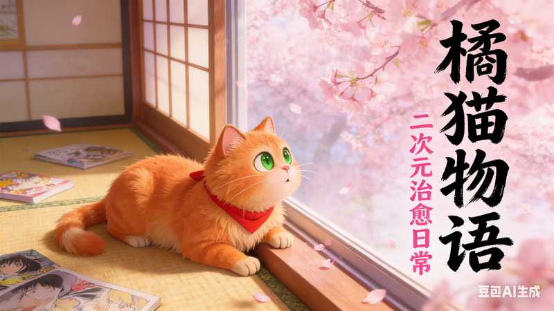 橘猫【速创剪映小助手】-满地金AIGC