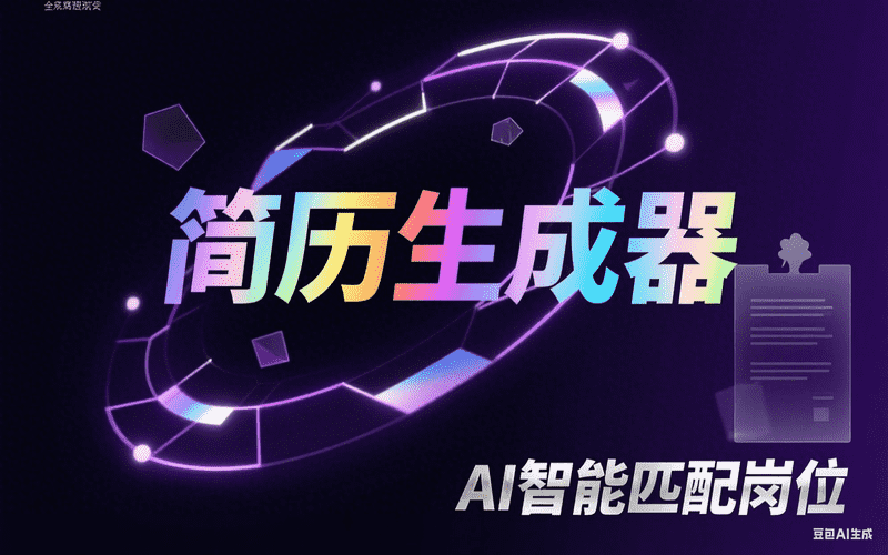 简历生成器-满地金AIGC